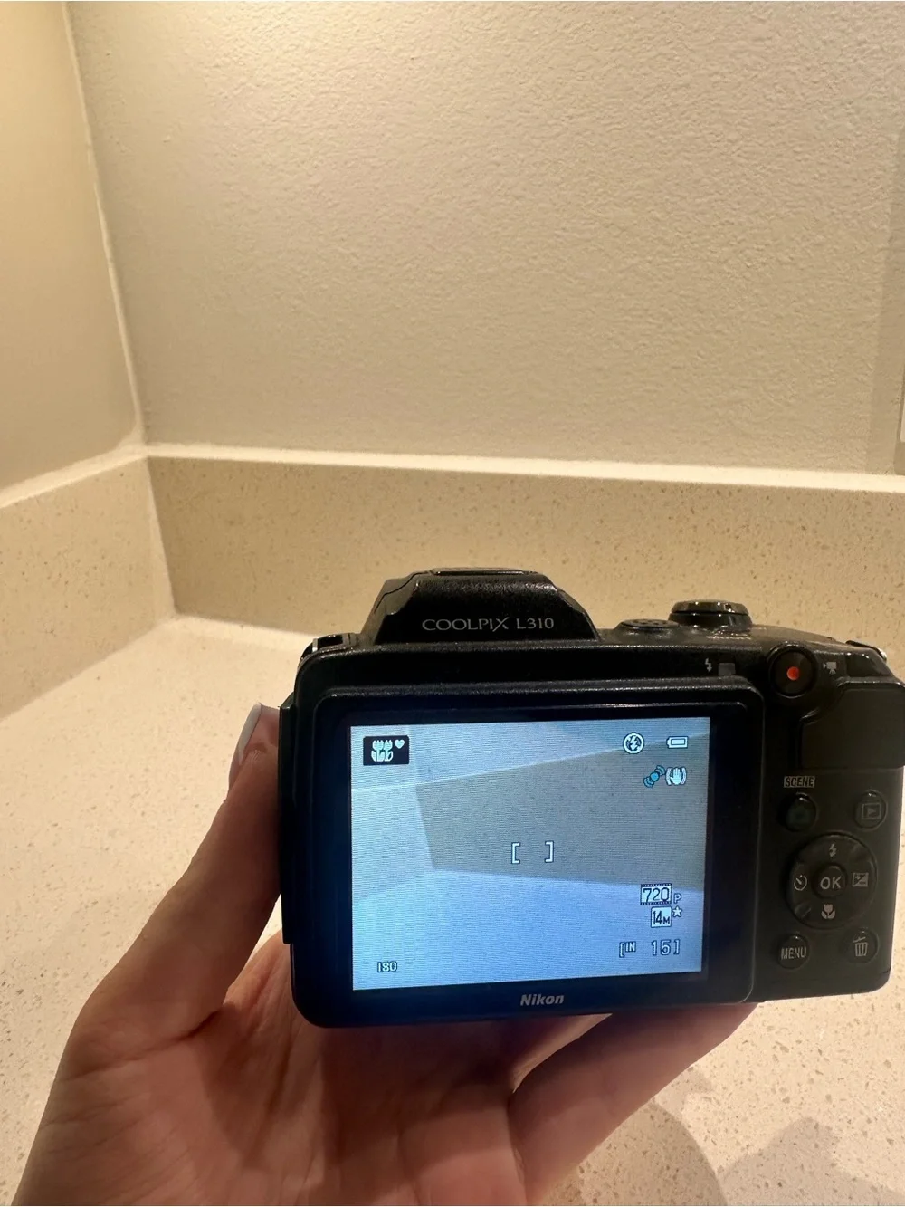 Nikon Coolpix L310, 21x optical zoom wide, Digital Camera with Flash